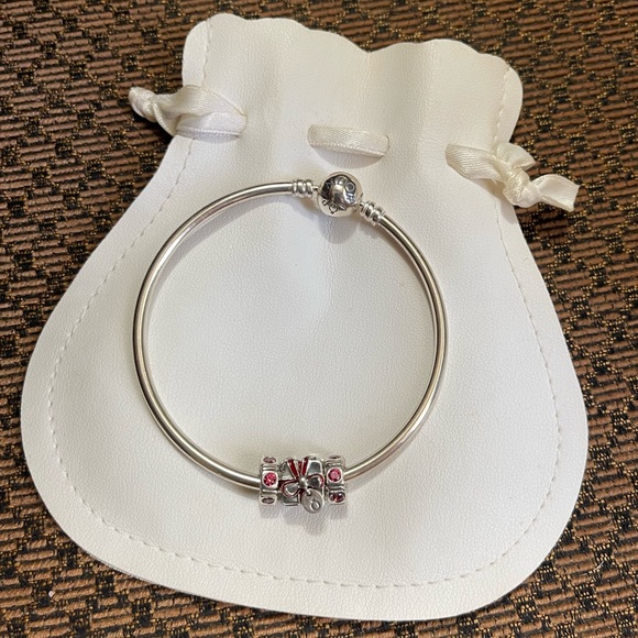 Pandora Limited Edition Bracelet Set (Bracelet & 3 Pandora Charms) - Picture 1 of 13